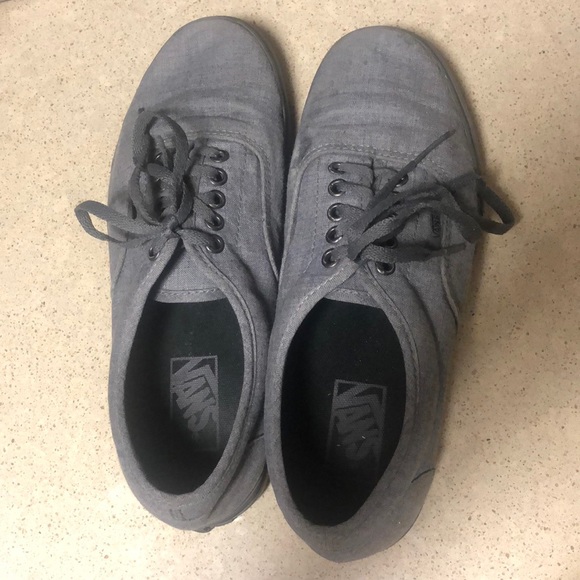 Vans Other - Gray Vans, size 8